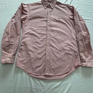 Ralph Lauren Casual Salmon Color Button-Down Shirt